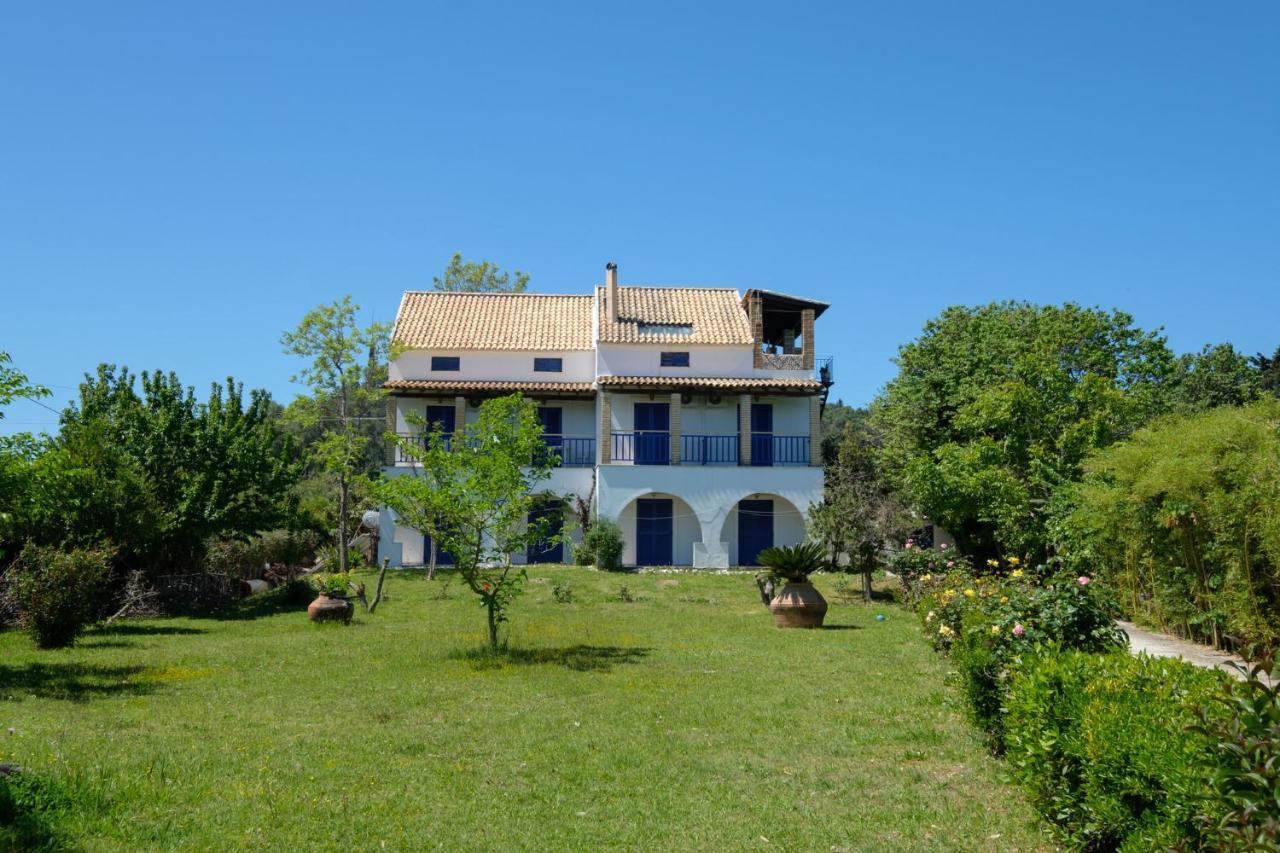 Villa Spyridoula Studios On The Beach Szidári Kültér fotó
