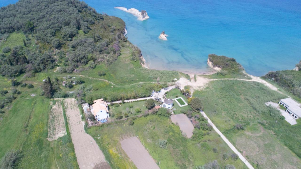 Villa Spyridoula Studios On The Beach Szidári Kültér fotó