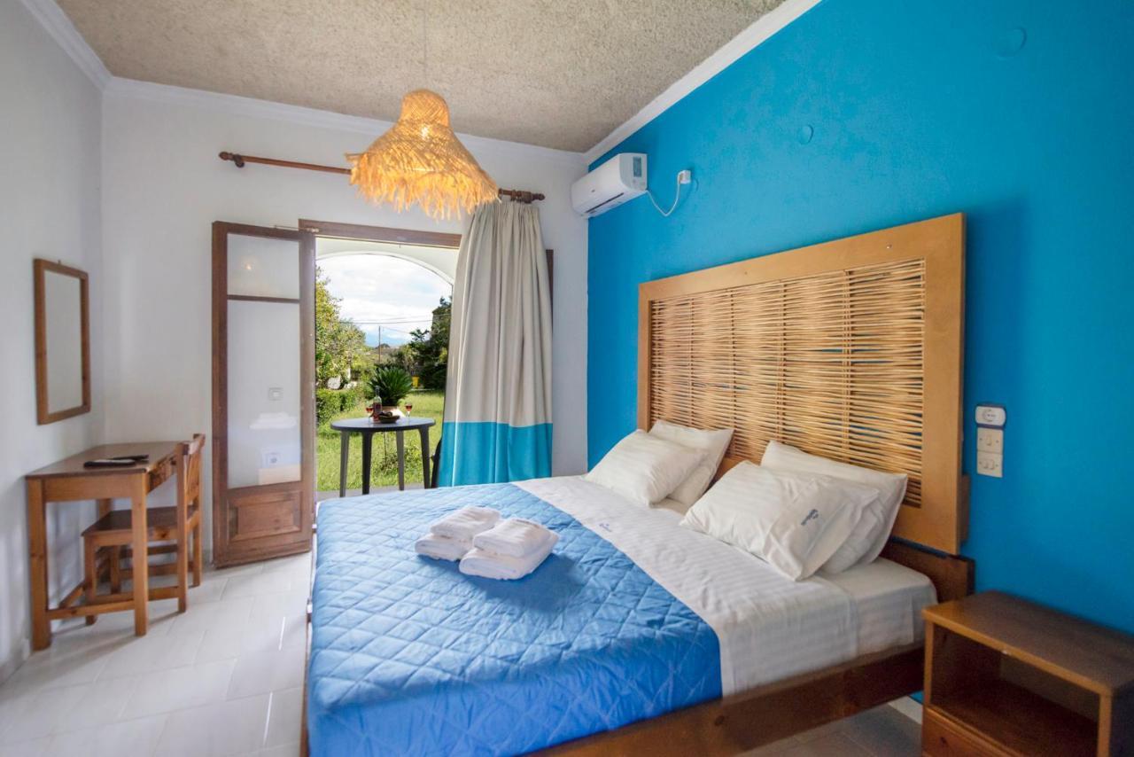Villa Spyridoula Studios On The Beach Szidári Kültér fotó